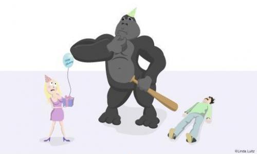 #06 Sein Eifersuchtslevel hat Gorillaformat.