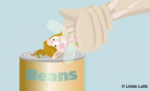 #08 Sie unterstützt deine Vorlieben für Fertigessen.