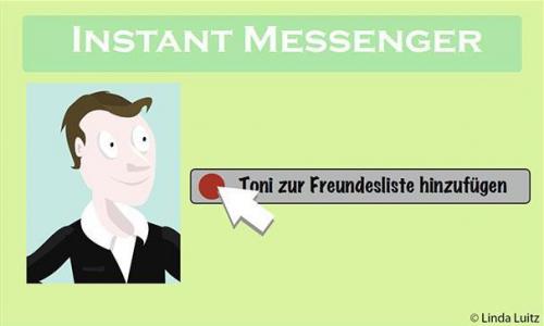 #07 Deinen Flirt im Messenger hinzufügen und für ihn eine neue Kategorie gründen.