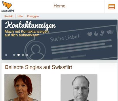 Swissflirt Webseite